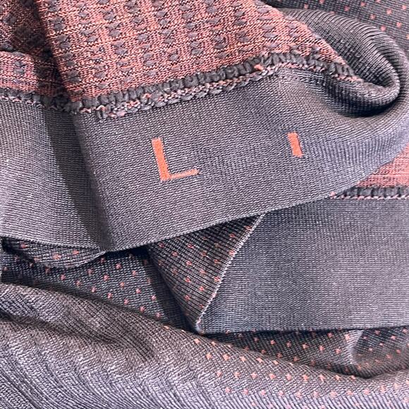 Mae Lululemon Mens Metal Vent Tech 1/2 Zip Long Sleeve Shirt Size L Sequoia - Picture 11 of 11